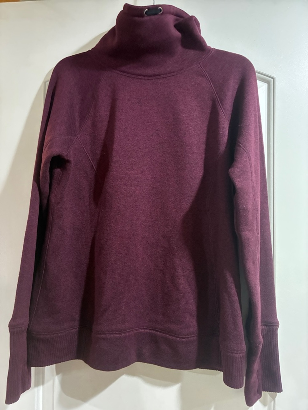 tek gear Burgundy Cowl Neck Pullover Sweater